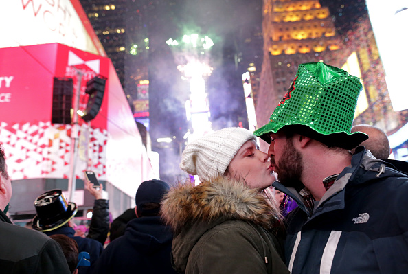 New Years Eve Celebrated In New York's Times Square