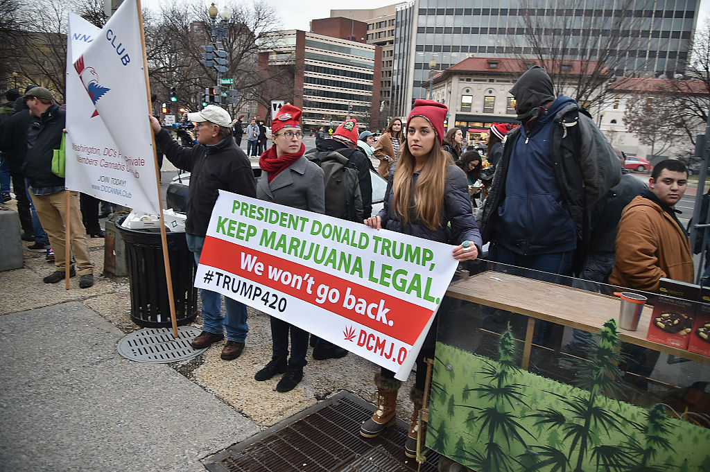 DCMJ's Inaugural #Trump420 Marijuana Rally