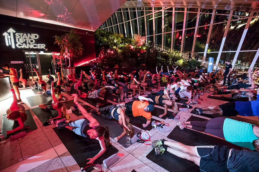 Barry's Bootcamp Holds One-Off Class At London's Sky Garden