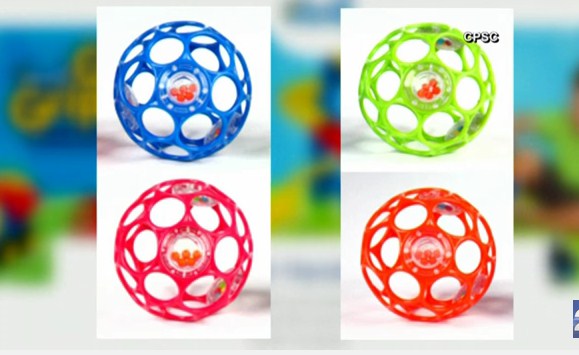 Thousands Of Oball Rattles Recalled Due To Choking Hazard