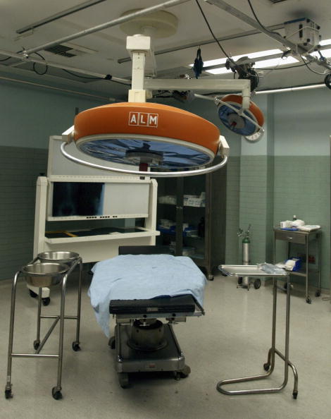 An Empty Operating Room