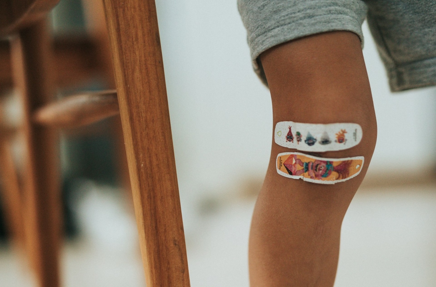 bandaid with design