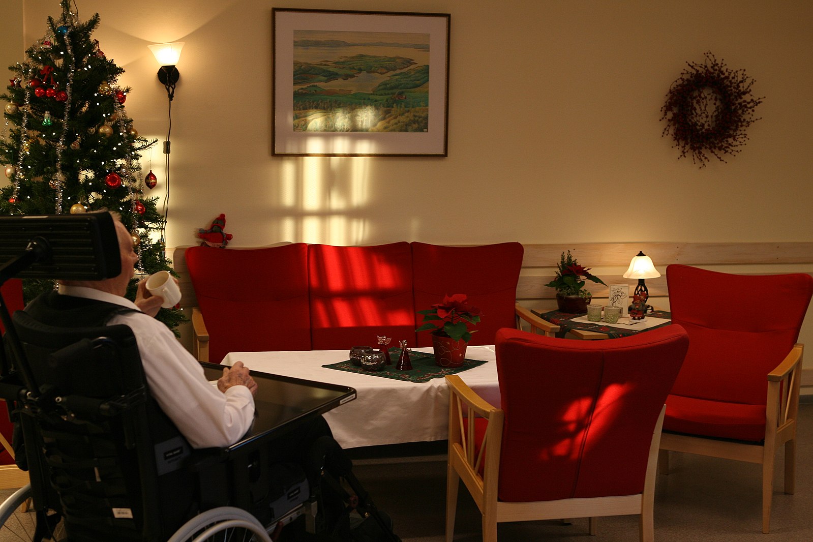 Parkinson&#039;s patient in nursing home