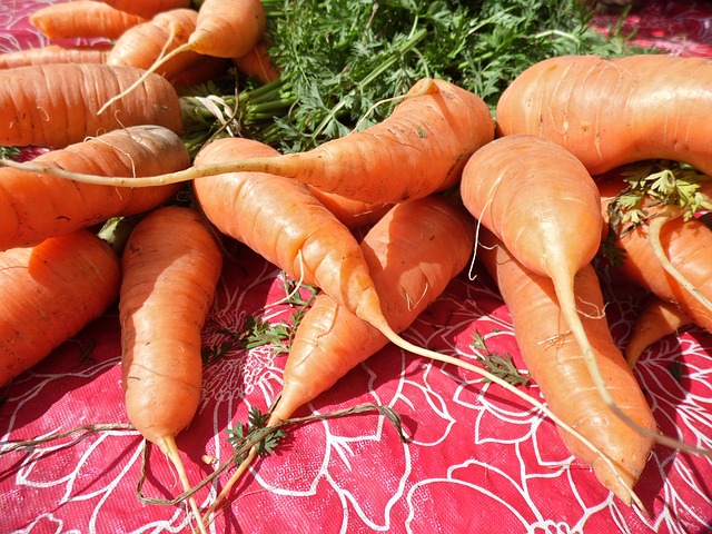 carrot, vegetable, bushel